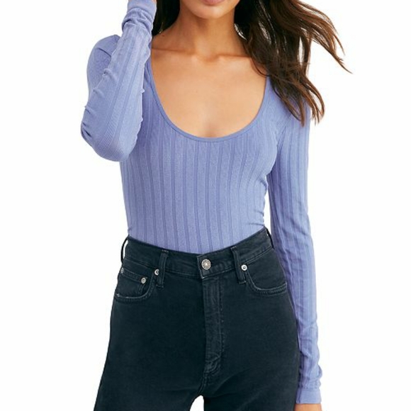 🆕️ Free People Lucky You Layering Top - Picture 2 of 4